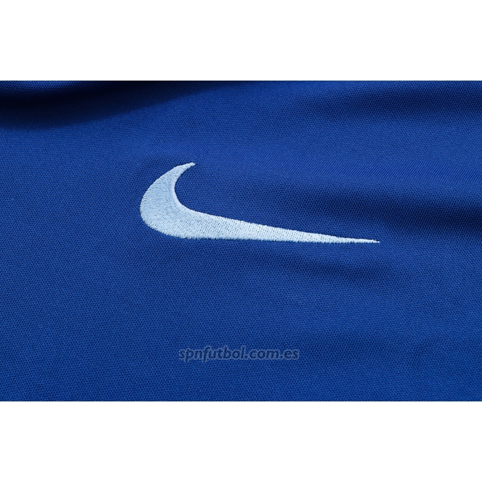 Chandal del Atletico Madrid Manga Corta 2022-2023 Azul - Pantalon Corto